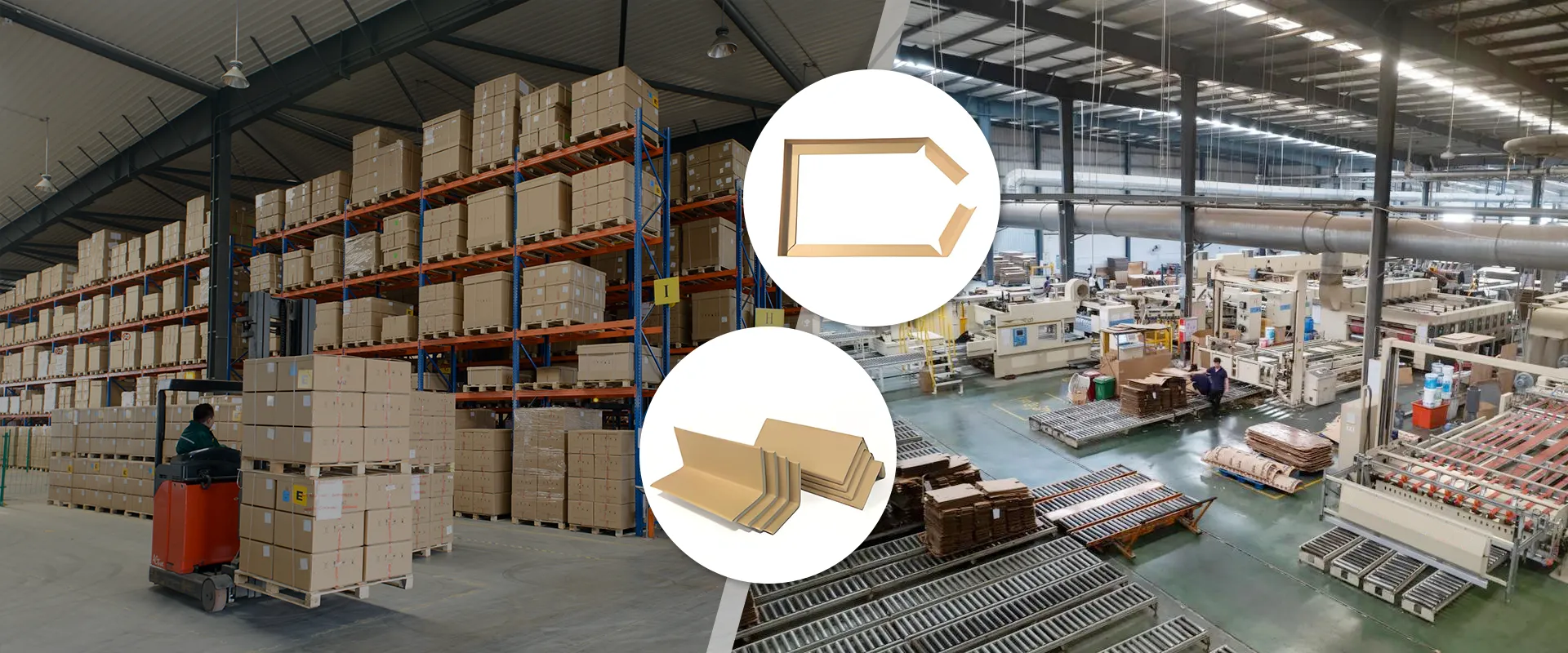 Fabrică de protecție pentru colțuri din hârtie de înaltă calitate